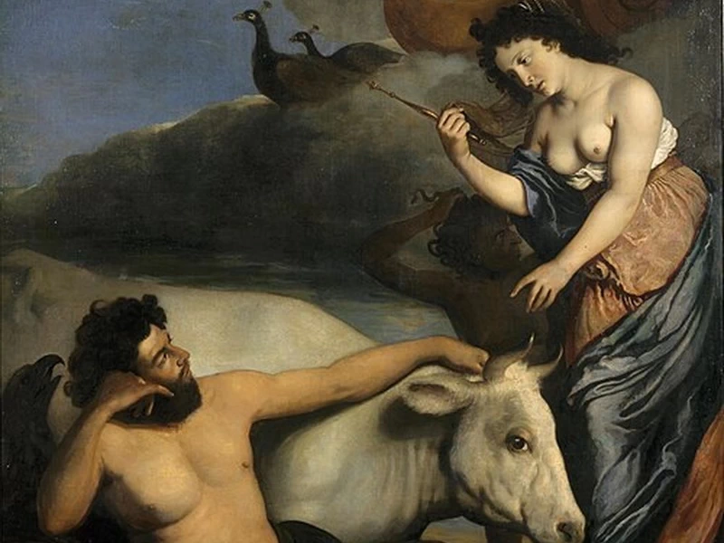 1627-	Johannes Janszoon van Bronckhorst - Giunone sorprende Giove e Io Museo Centrale, Utrecht